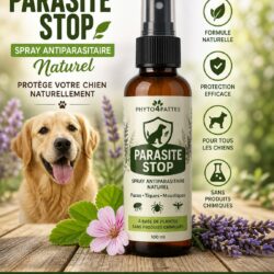 PARASITE'STOP, spray : répulsif naturel chien